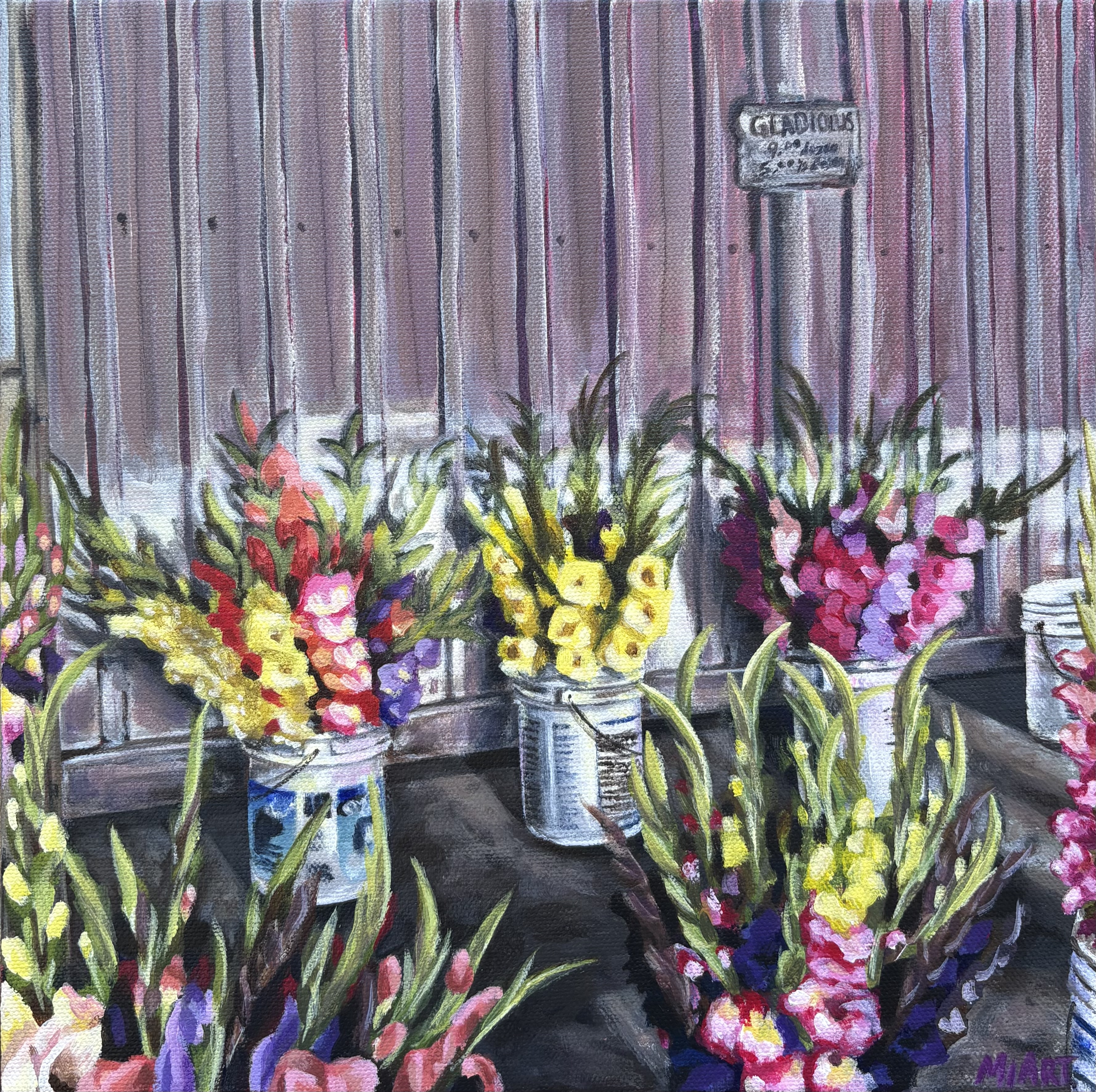 Gladiolus on Ontario St.